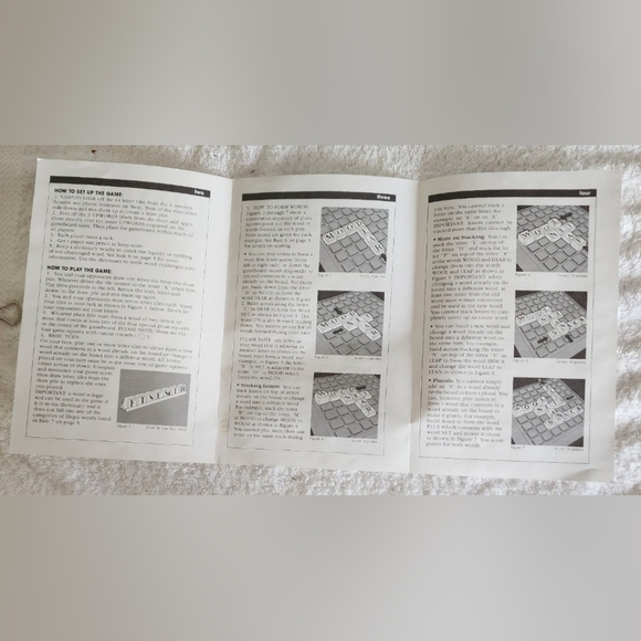 Upwords 3-Dimensional Words Stack Tile Board Game Milton Bradley 1988 CHARITY - Picture 6 of 8